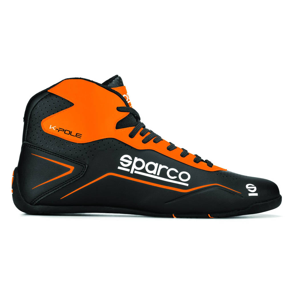 SPARCO 00126932NRAF K-POLE Karting shoes, black/orange, size 32 Photo-0