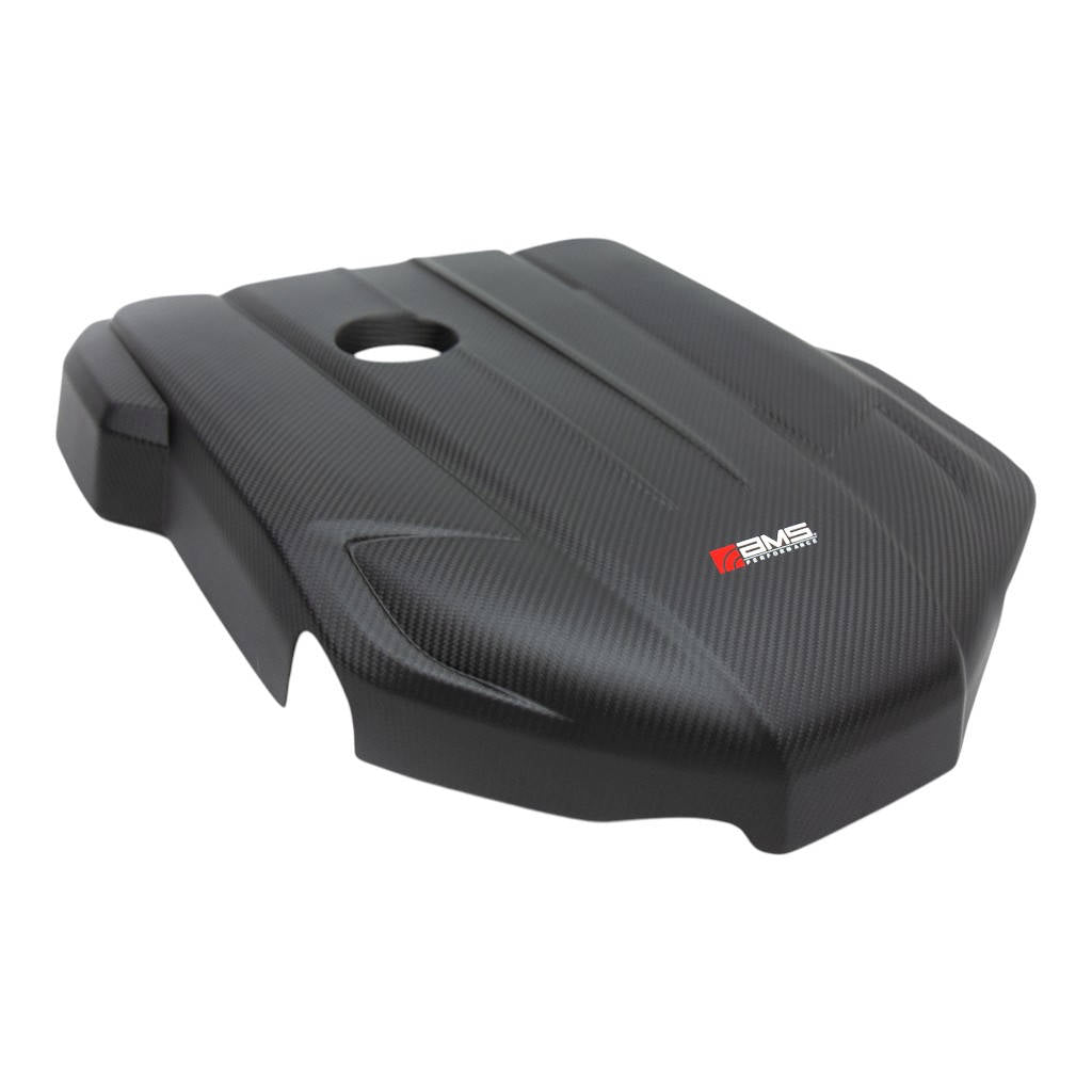 AMS.38.06.0001-1 Engine Cover (Carbon) for TOYOTA GR Supra A90 (B58) Photo-0