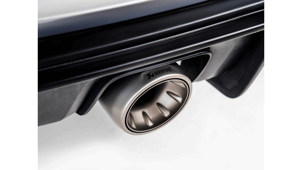 AKRAPOVIC TP-T/S/27 Tail Pipe Set (Titanium) for PORSCHE 718 Cayman GTS 4.0 / Boxster GTS 4.0 2020-2024 Photo-1