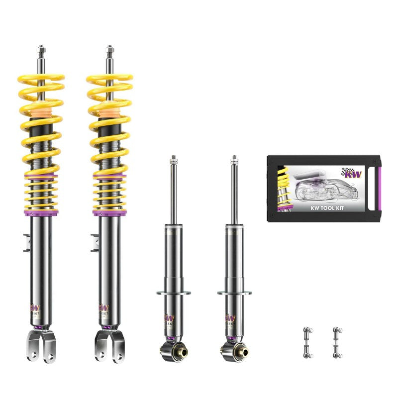 KW 352200FE Coilover Kit INOX V3 for BMW 6 Gran Turismo (G32) 2017- Photo-0