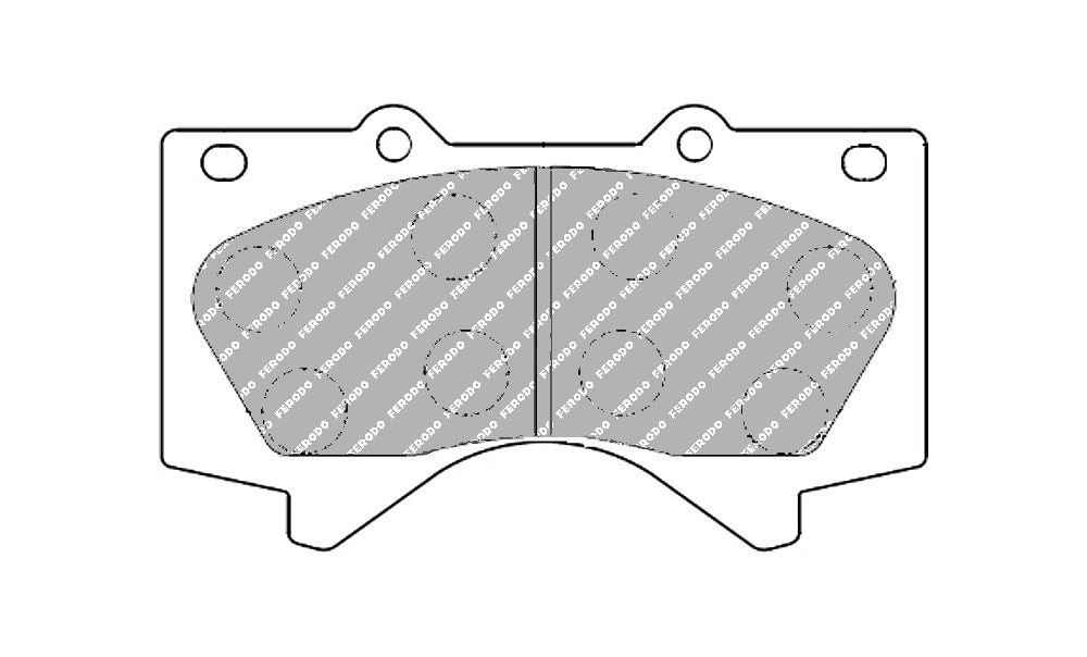 FERODO FDSE4229 Front Brake Pads DS Performance for TOYOTA Land Cruiser (UZJ200) / Sequoia Photo-0