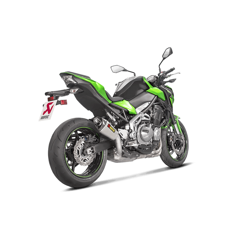 AKRAPOVIC S-K9SO4-ASZT Exhaust system Slip-On Line (Titanium) Kawasaki Z900 2017-19 Photo-1
