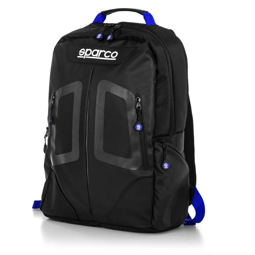 SPARCO 016440NRAZ STAGE RUCKSACK, 0,76 kg, 16 l, 40x30x14 cm, black/blue Photo-0