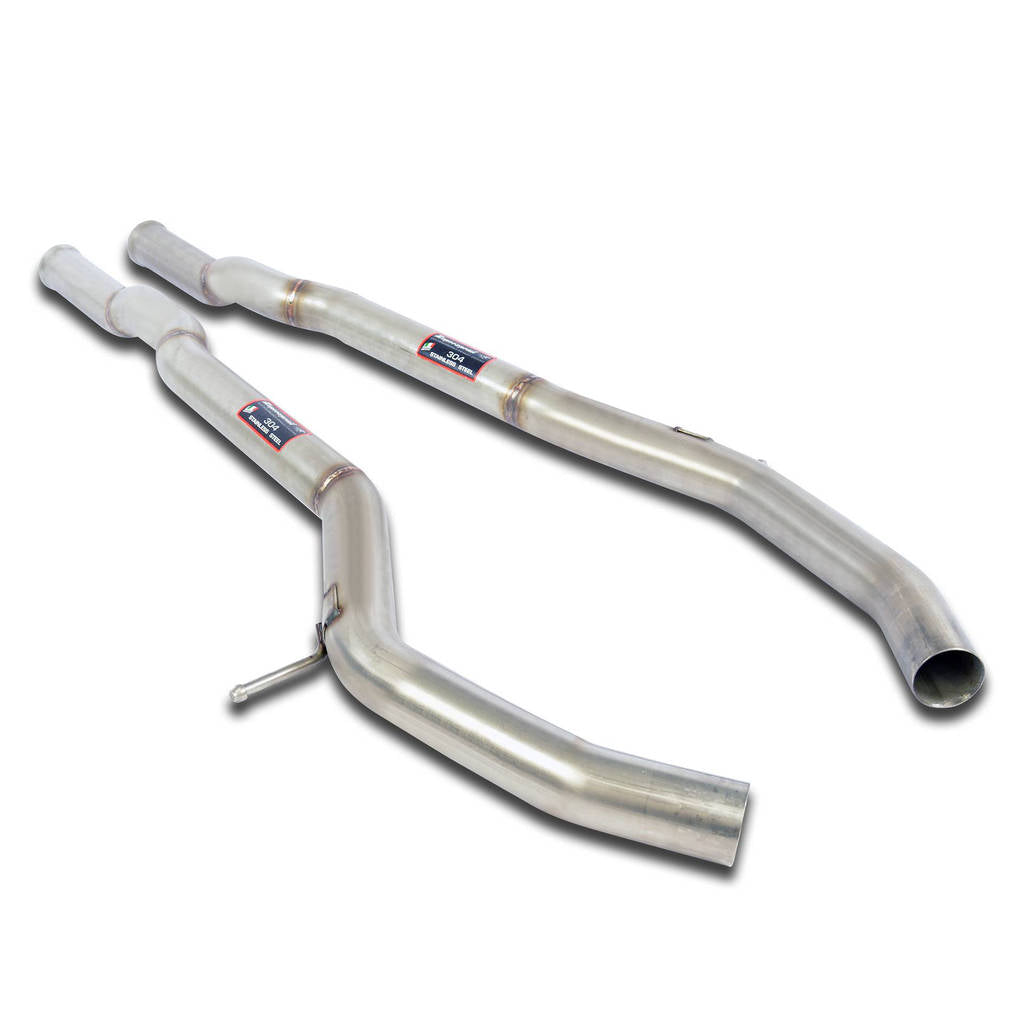 SUPERSPRINT 723213 Centre Pipes Kit Right - Left (Deletes OEM Centre Exhaust) for MERCEDES S63 AMG (C217) Photo-0