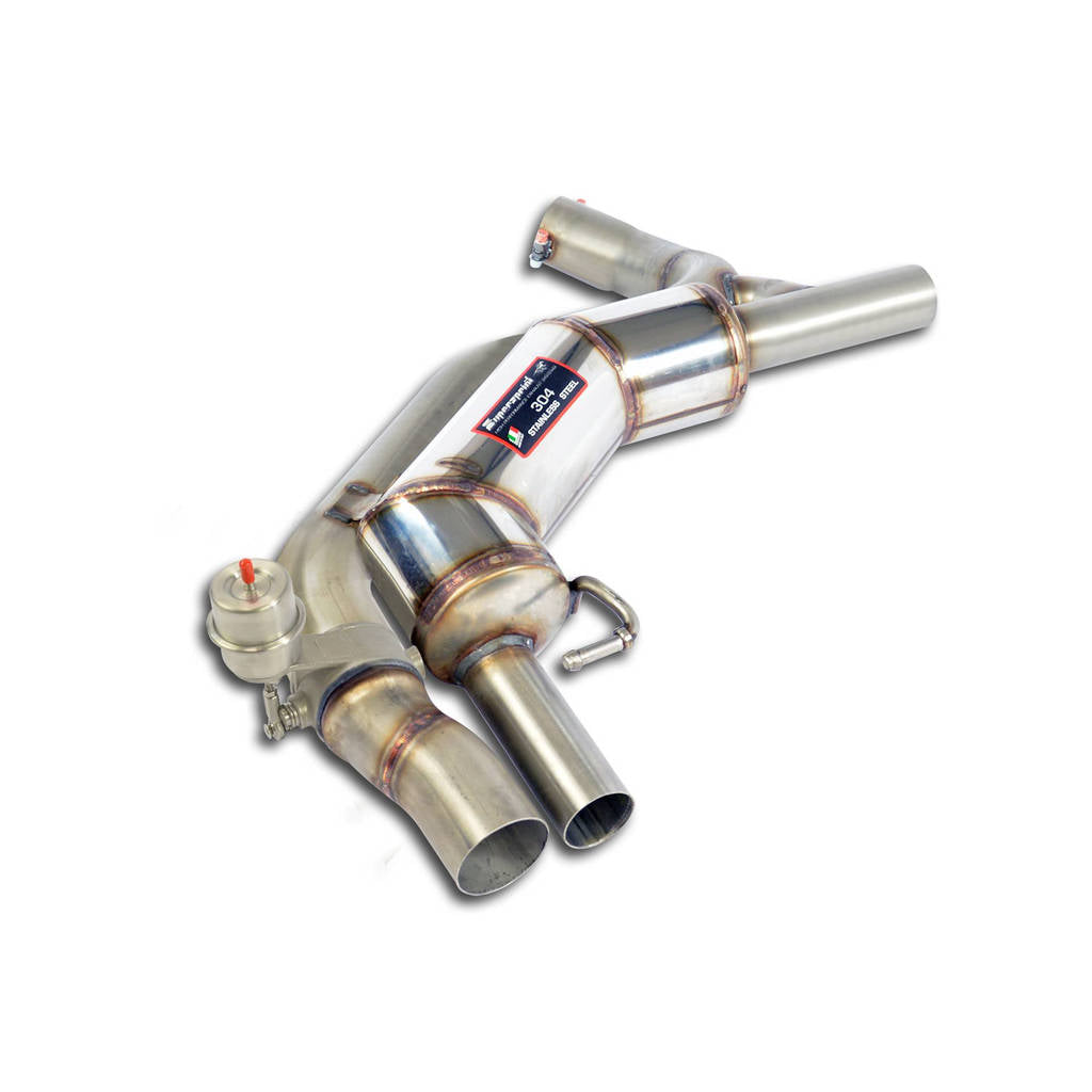 SUPERSPRINT 723334 Rear Exhaust Left with Valve for MERCEDES S500 / S550 (C217) Photo-0