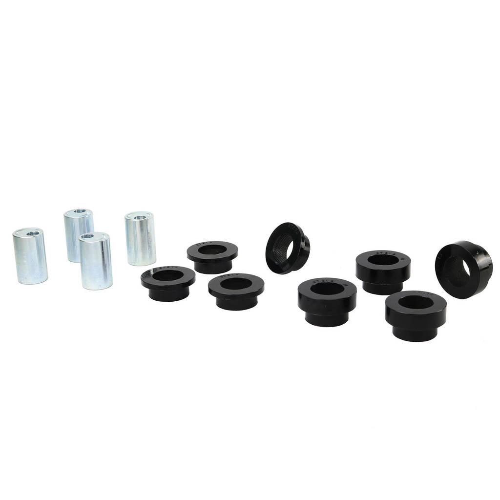 WHITELINE KCA403 Front Upper Control Arm - Bushing Double Offset Camber Kit for Nissan GT-R R35 Photo-0