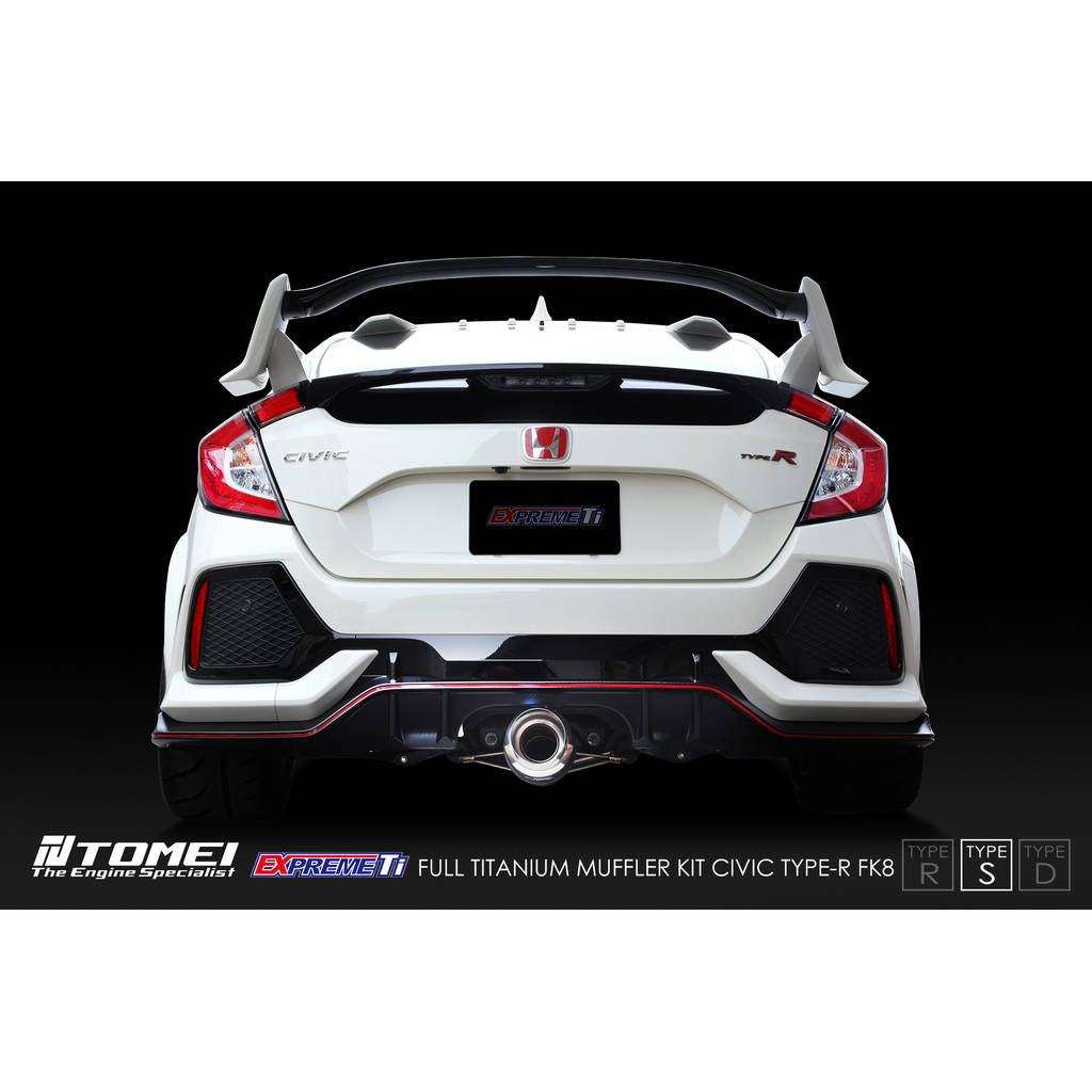 TOMEI TB6090-HN06B Full Titanium Muffler Kit Expreme Ti Type-S for HONDA Civic Type R (FK8) 2017–2021 Photo-2