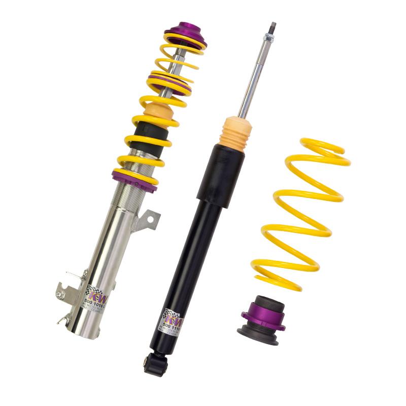 KW 10280002 Coilover Kit INOX V1 VW Golf II, Jetta II; (19E) Photo-0