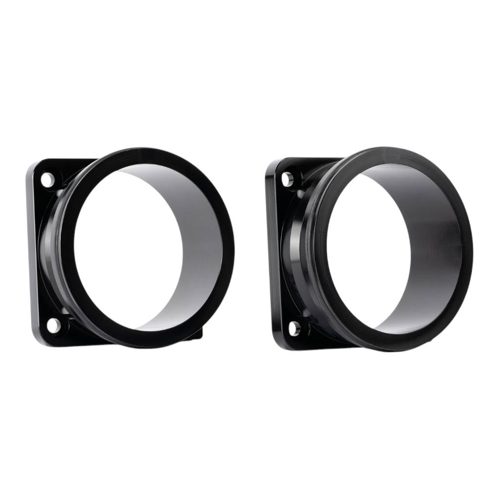 AMS ALP.07.08.0006-3 CNC Big Bore Throttle Body Set (With Standard Hose Flanges) for NISSAN GT-R (R35) Photo-3