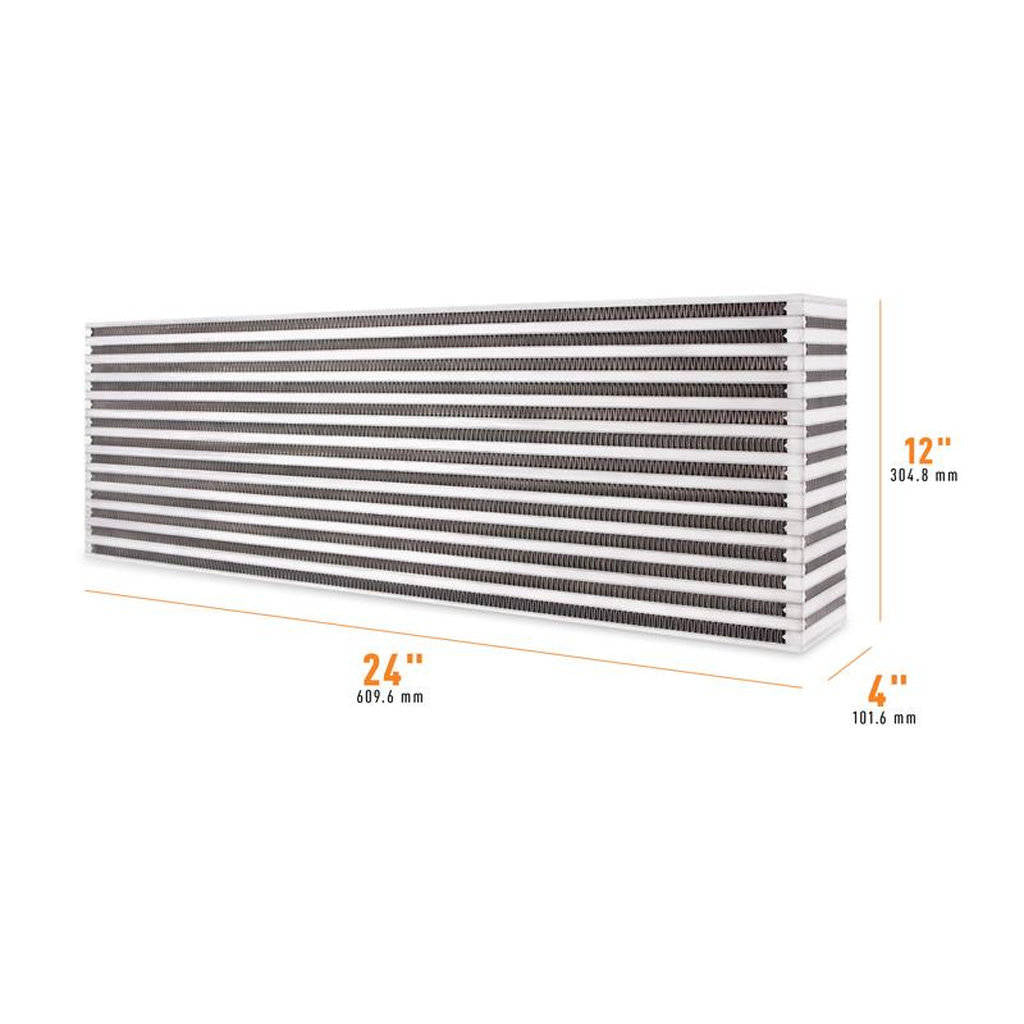 MISHIMOTO MMUIC-06 UNIVERSAL Air-to-Air Race Intercooler Core, 24"x12"x4" Photo-0