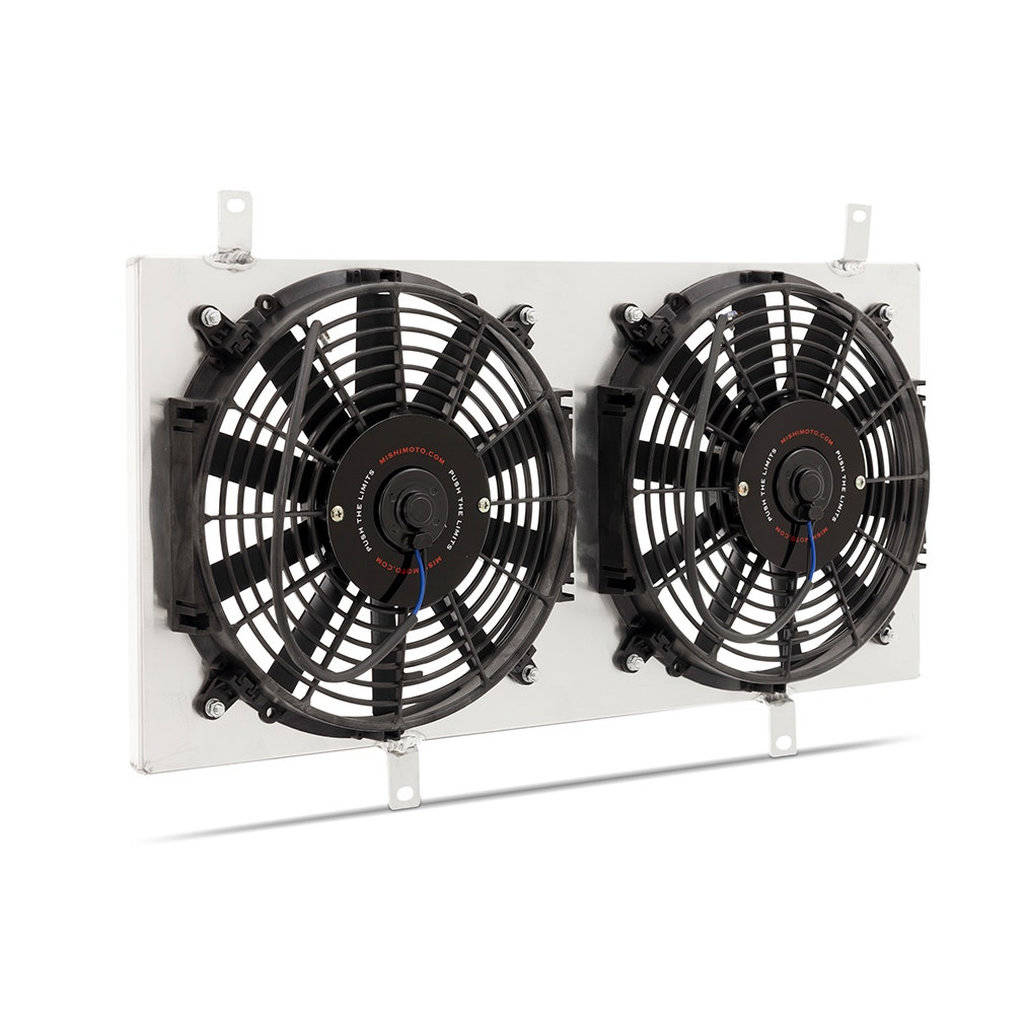MISHIMOTO MMFS-ECL-90 MITSUBISHI Eclipse Performance Aluminum Fan Shroud Kit, 1995-1999 Turbo Photo-1