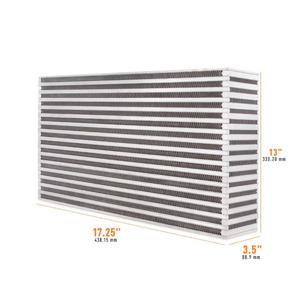MISHIMOTO MMUIC-19 UNIVERSAL Air-to-Air Race Intercooler Core, 17.25"x13"x3.5" Photo-0