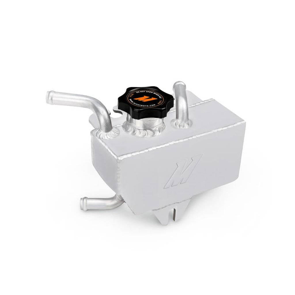 MISHIMOTO MMRT-WRX-08E SUBARU WRX Aluminum Coolant Expansion Tank, 2008-2014 Black Photo-1