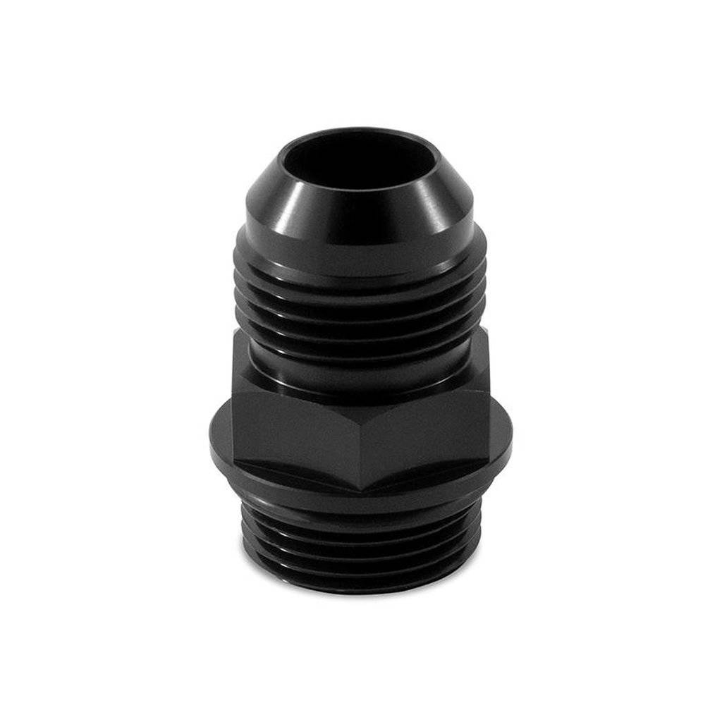 MISHIMOTO MMFT-M27-12BK M27x2.0 to -12AN Aluminum Fitting, Black Photo-0