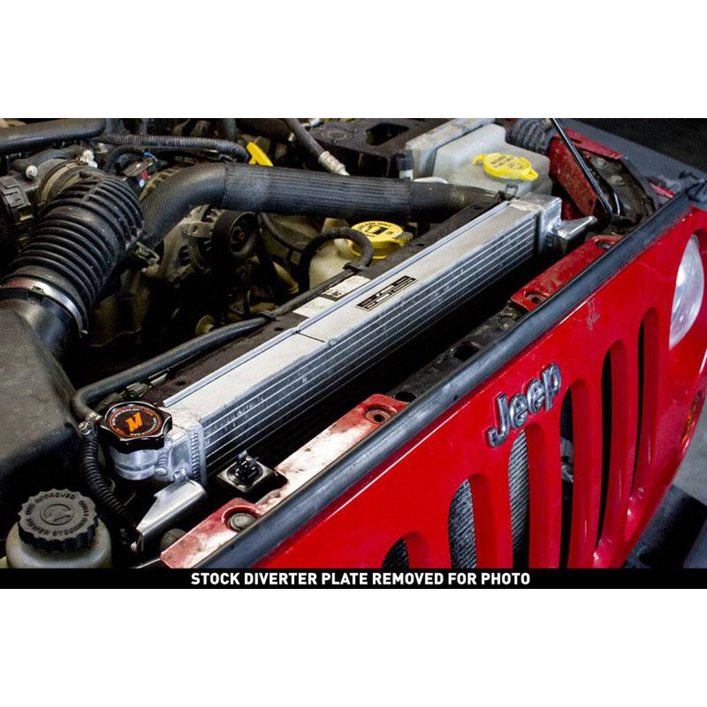 MISHIMOTO MMRAD-WRA-07V2 JEEP Wrangler JK Performance Aluminum Radiator V2, 2007-2018 Photo-2
