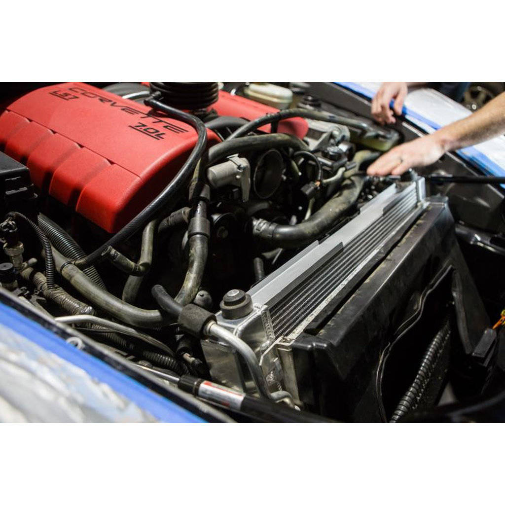 MISHIMOTO MMRAD-C6-05 CHEVROLETCORVETTE Performance Aluminum Radiator, 2005-2013 Photo-11