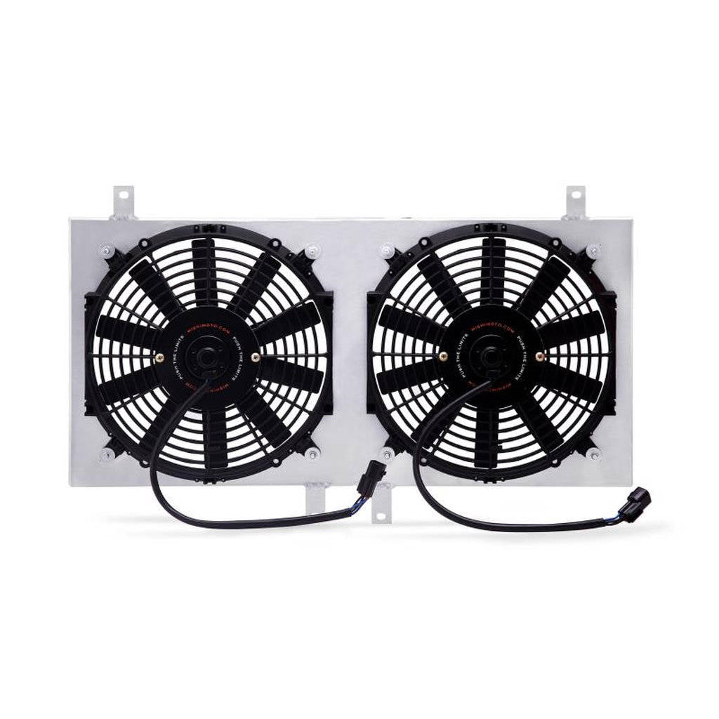 MISHIMOTO MMFS-ECL-95T MITSUBISHI Lancer Evolution 7/8/9 Performance Aluminum Fan Shroud Kit, 2001-2007 Photo-0
