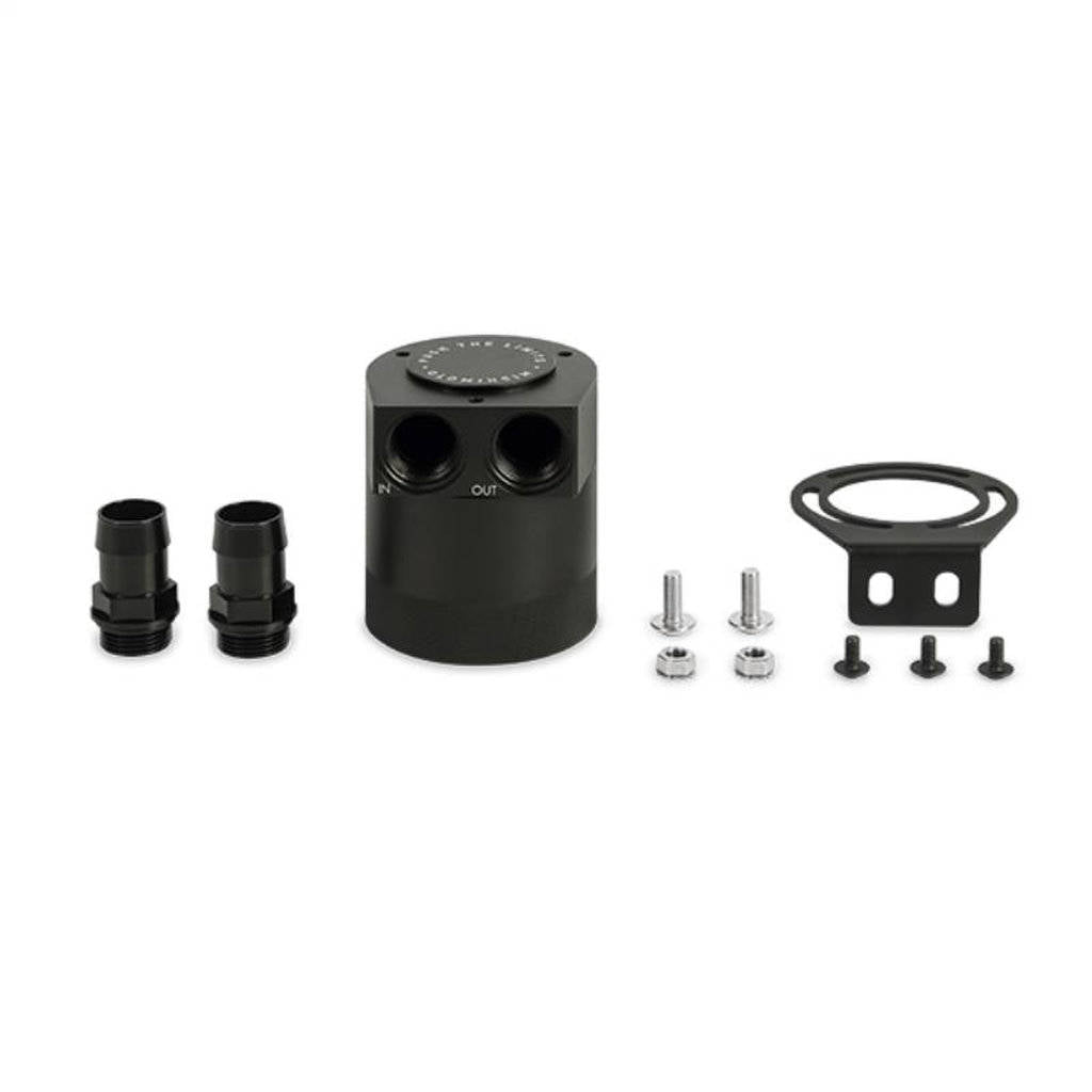 MISHIMOTO MMBCC-HF UNIVERSAL High-Flow Baffled Catch Can Kit Photo-0