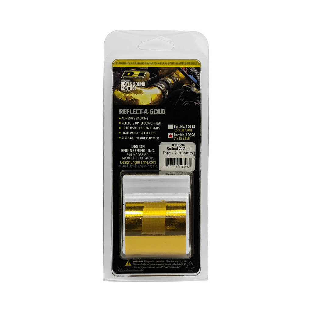 DEI 010396 Heat Reflective Tape Reflect-A-GOLD 2" x 15ft Photo-8
