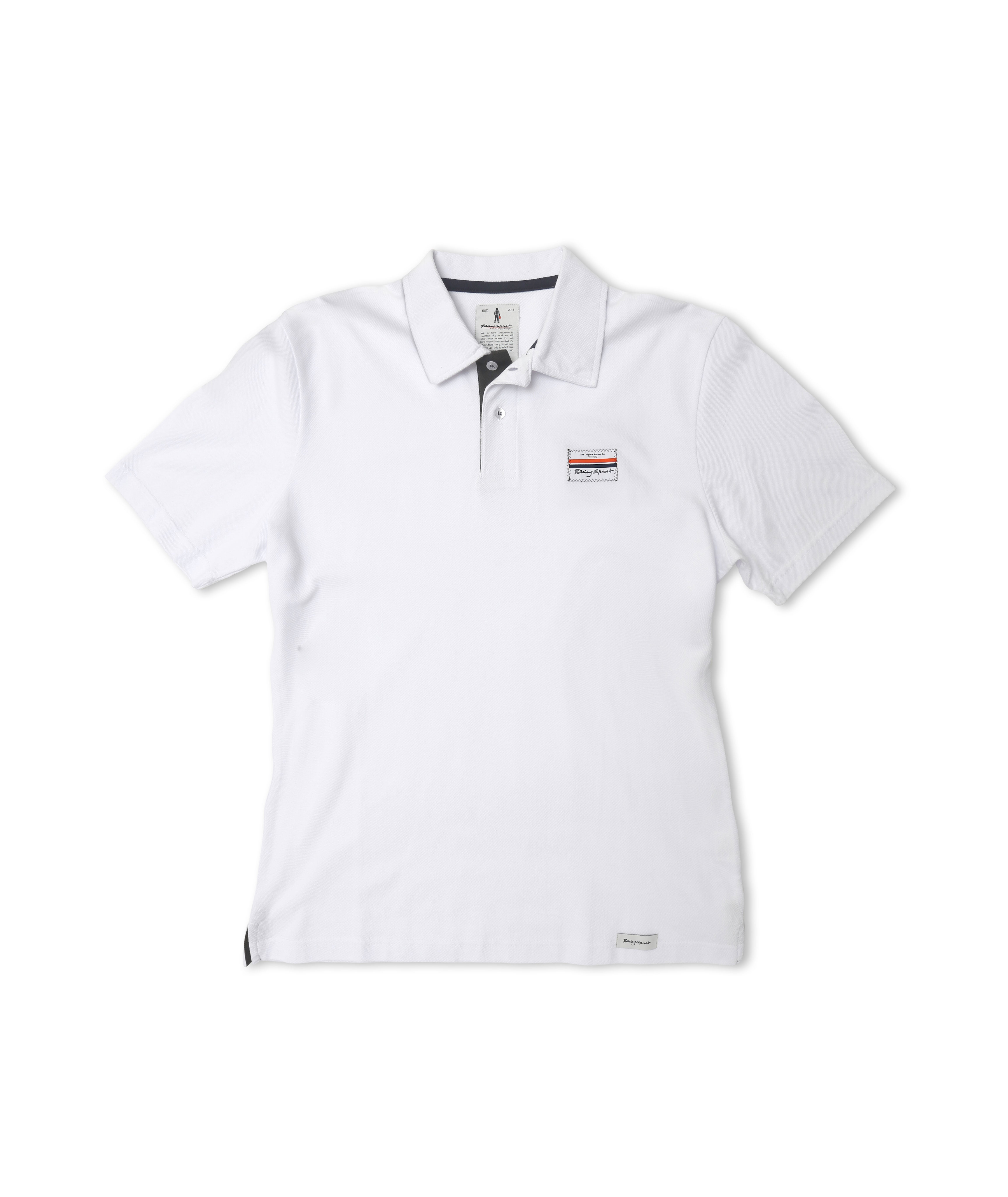 OMP RS/PL/0001/020/S Polo Short Sleeves Polo Piquet RS Patch White size S Photo-0 