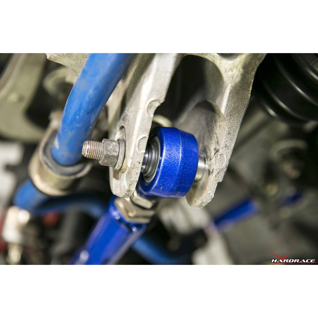 HARDRACE 6727 REAR LOWER CONTROL ARM ADJUSTABLE PILLOWBALL 2PC EVO4-9 Photo-2