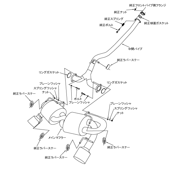 HKS 31029-AF005 Super Turbo Muffler Subaru Impreza GRB/GRF Photo-4