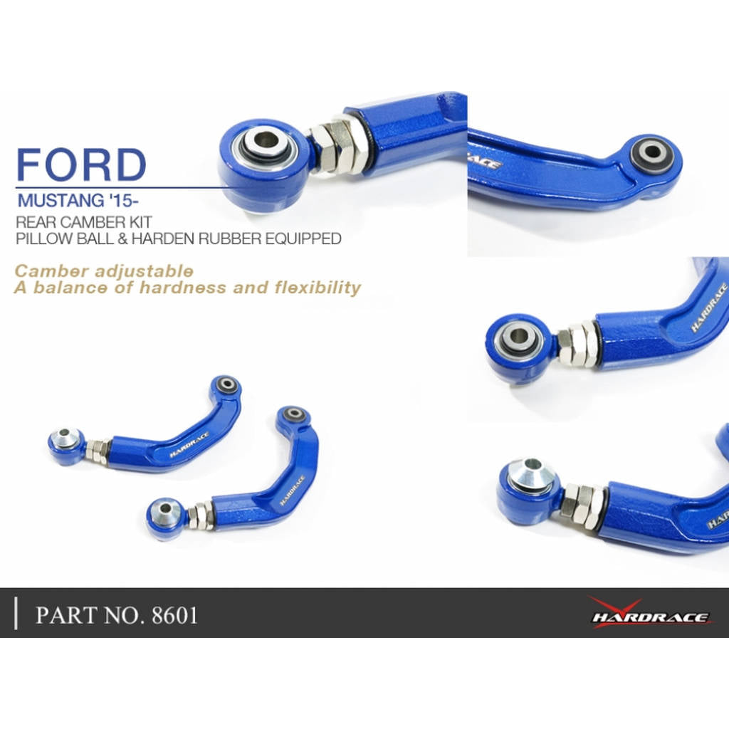 HARDRACE 8601 ADJ. CAMBER/TOE/CASTER ARM- FORD MUSTANG MK6 S550 15- Photo-5