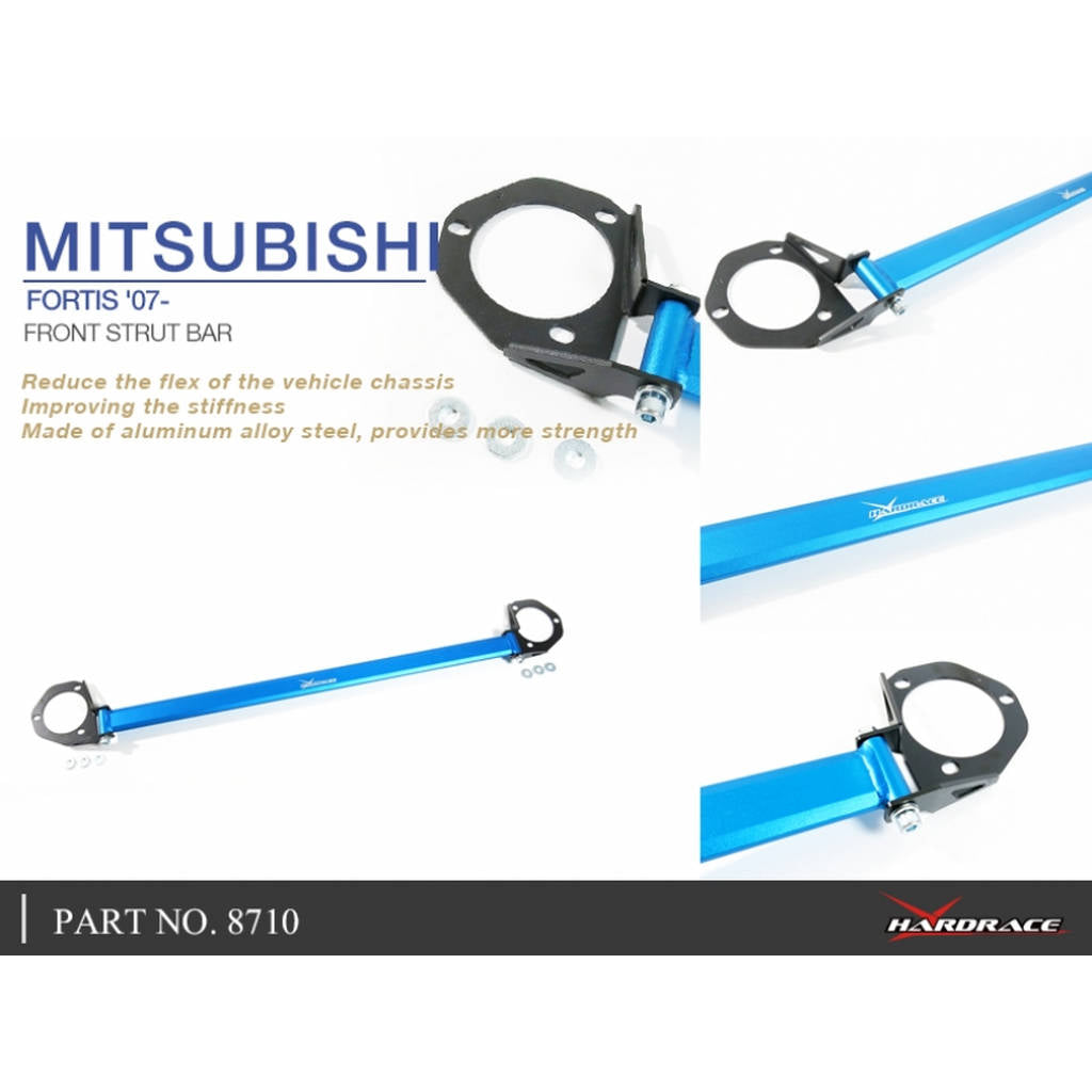 HARDRACE 8710 BODY REINFORCED BAR MITSUBISHI FORTIS CY4 07- Photo-5