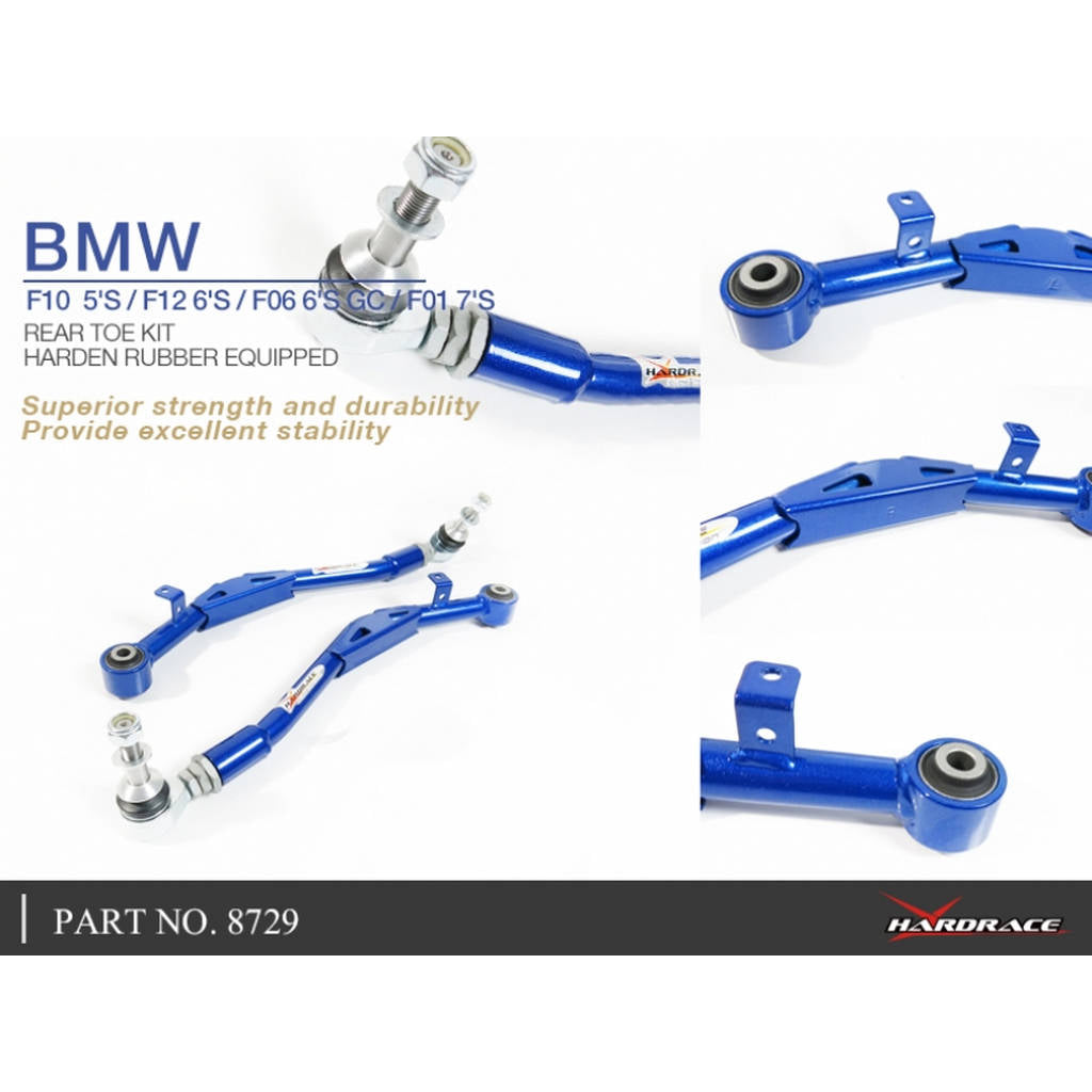 HARDRACE 8729 ADJ. CAMBER/TOE/CASTER ARM- MERCEDES-Benz BMW F10 5'S F10 Photo-4