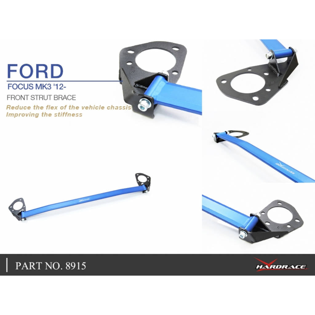 HARDRACE 8915 BODY REINFORCED BAR FORD FOCUS MK3 14- Photo-5