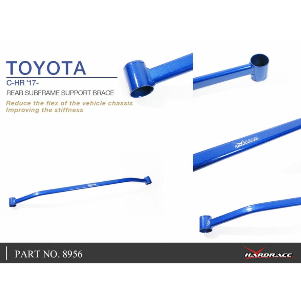 HARDRACE 8956 BODY REINFORCED BAR TOYOTA C-HR 17- Photo-2