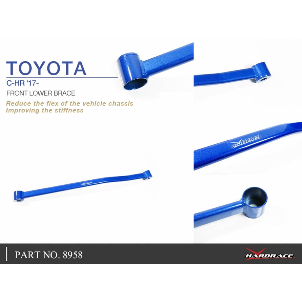 HARDRACE 8958 BODY REINFORCED BAR TOYOTA C-HR 17- Photo-2