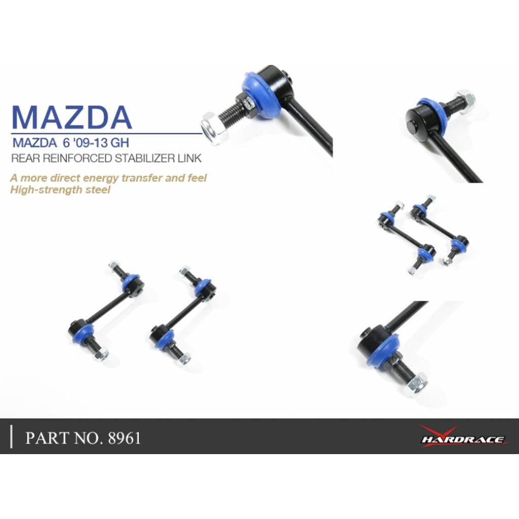 HARDRACE 8961 REINFORCED FIXED STABILIZER LINK MAZDA MAZDA 6 GH 09-13 Photo-4
