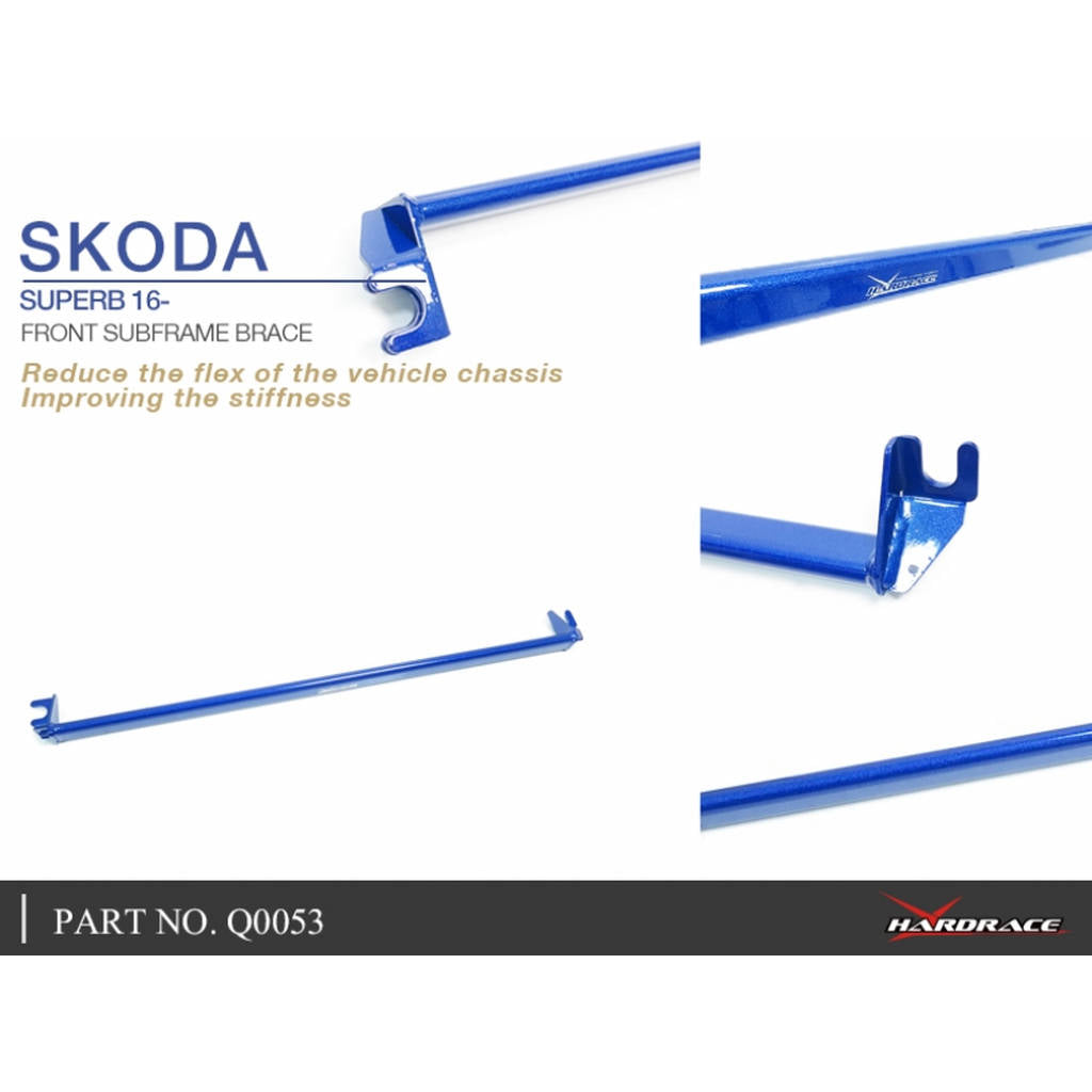 HARDRACE Q0053 BODY REINFORCED BAR SKODA SUPERB B8 15- Photo-4
