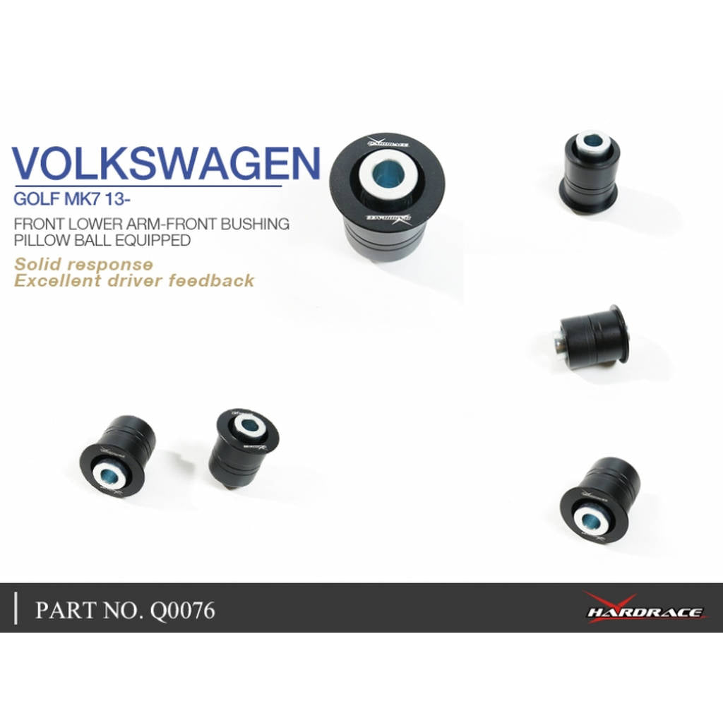 HARDRACE Q0076 PILLOW BALL BUSHING VW GOLF MK7 13- Photo-4