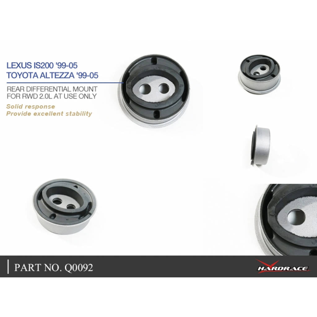 HARDRACE Q0092 HARDEN RUBBER BUSHING LEXUS IS200 GXE10 99-05 Photo-4