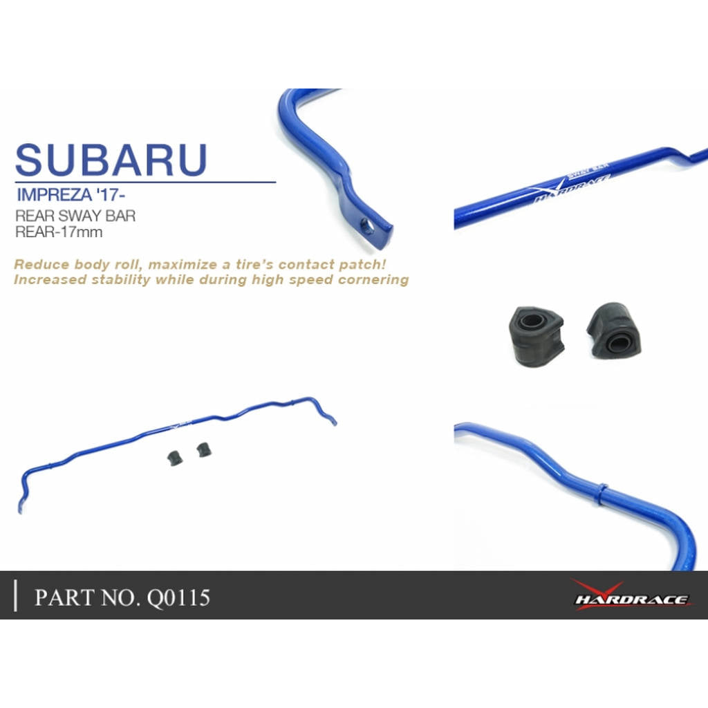 HARDRACE Q0115 SWAY BAR SUBARU IMPREZA GK/GT 17- Photo-5
