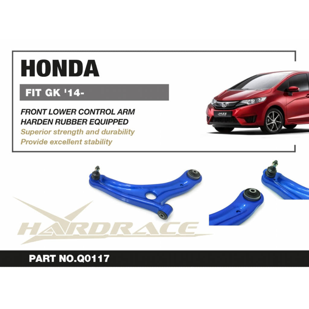 HARDRACE Q0117 CONTROL ARM HONDA FIT GK 14- Photo-4