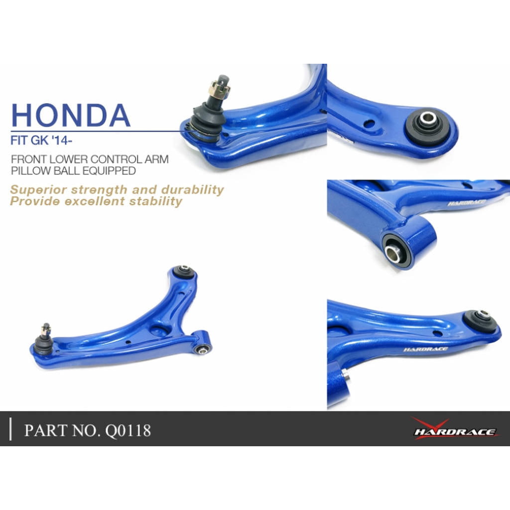 HARDRACE Q0118 CONTROL ARM HONDA FIT GK 14- Photo-4
