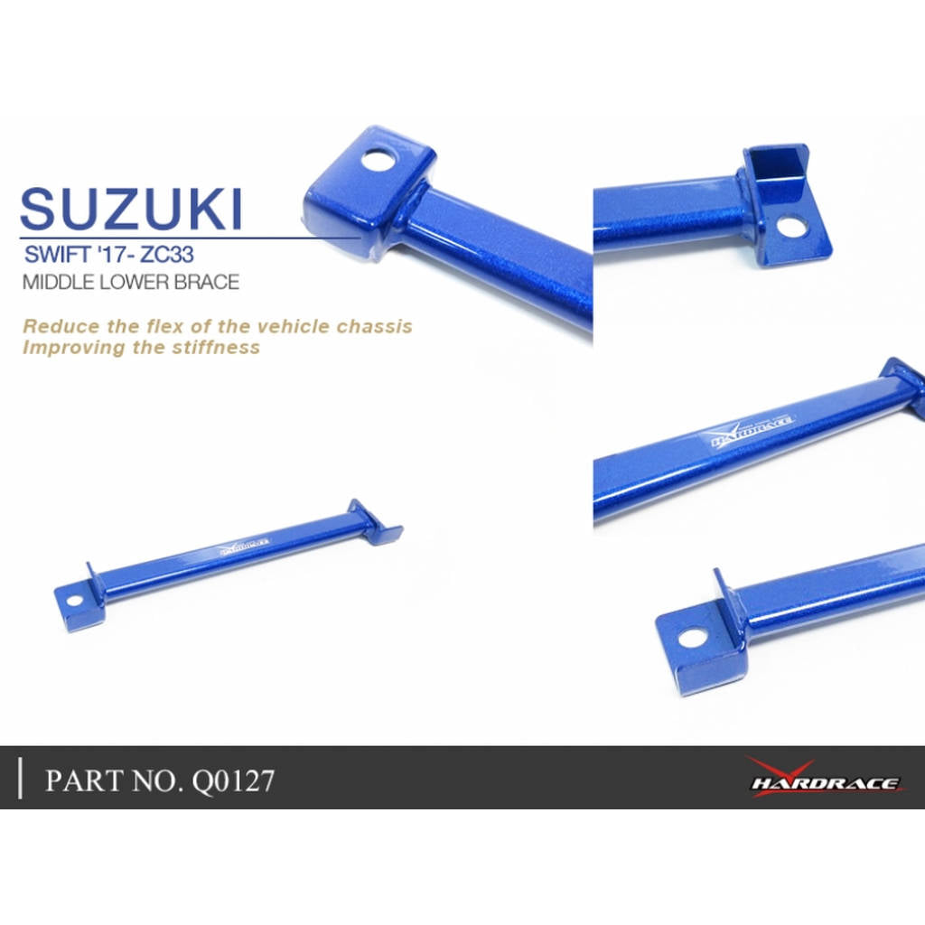 HARDRACE Q0127 BODY REINFORCED BAR SUZUKI SWIFT ZC33/ZC33S 17- Photo-5