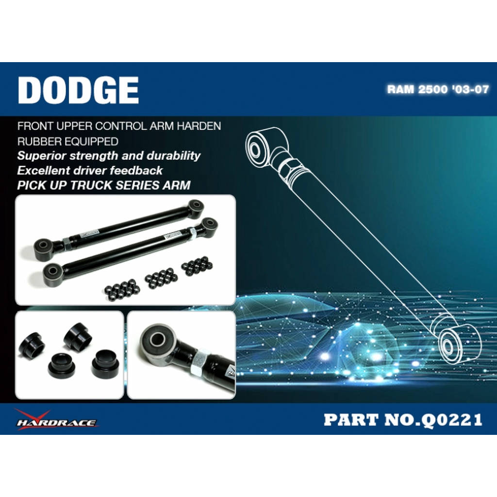 HARDRACE Q0221 4X4 ARMS DODGE RAM 2500/3500 03-07 Photo-1