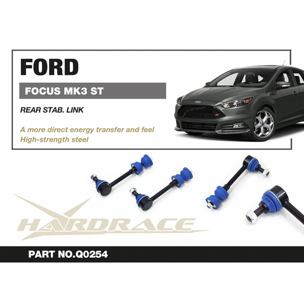 HARDRACE Q0254 REINFORCED FIXED STABILIZER LINK FORD FOCUS 13- Photo-1