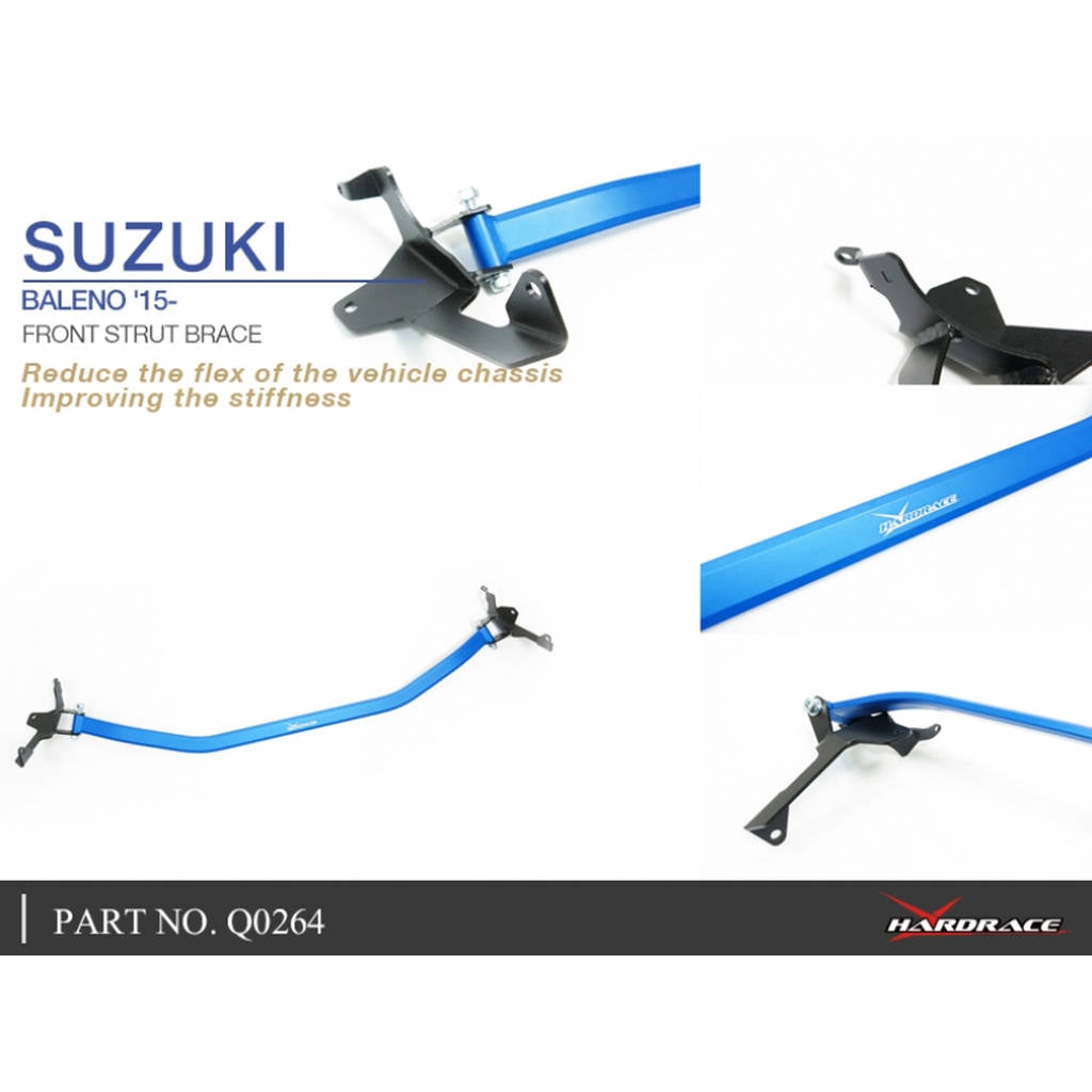 HARDRACE Q0264 BODY REINFORCED BAR SUZUKI BALENO 15- Photo-4