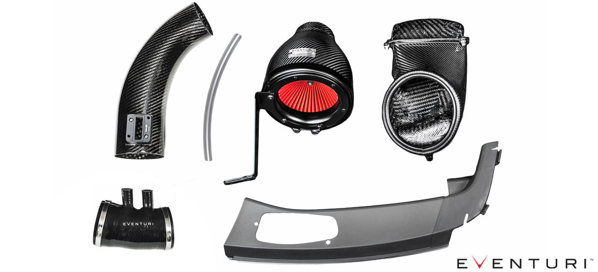 EVENTURI EVE-FK2V2-CF-LHD-INT Intake system V2 HONDA Civic Type R FK2 LHD (carbon fiber) Photo-0