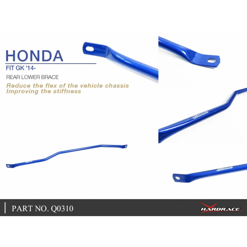 HARDRACE Q0310 BODY REINFORCED BAR HONDA FIT GK 14- Photo-4