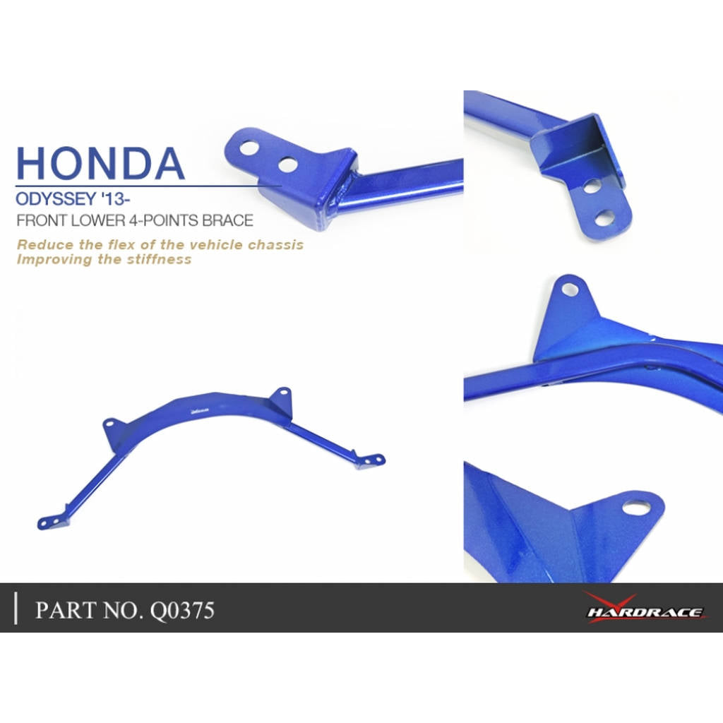 HARDRACE Q0375 BODY REINFORCED BAR HONDA ODYSSEY RC1/2 13- Photo-6