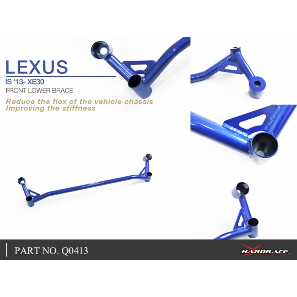 HARDRACE Q0413 BODY REINFORCED BAR LEXUS LEXUS IS XE30 13- Photo-7