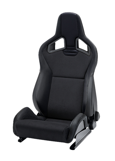 RECARO 410.10.2575 Sportster CS heated seat Artificial leather black/Dinamica black right Photo-0