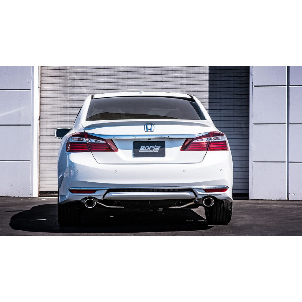 BORLA 11949 Axle-Back "S-Type" 2.25", 2" S OV RL AC 4.25" x 3.5" OV x 6.75" HONDA ACCORD 3.5L / 2.4L "Sport" AT Photo-1