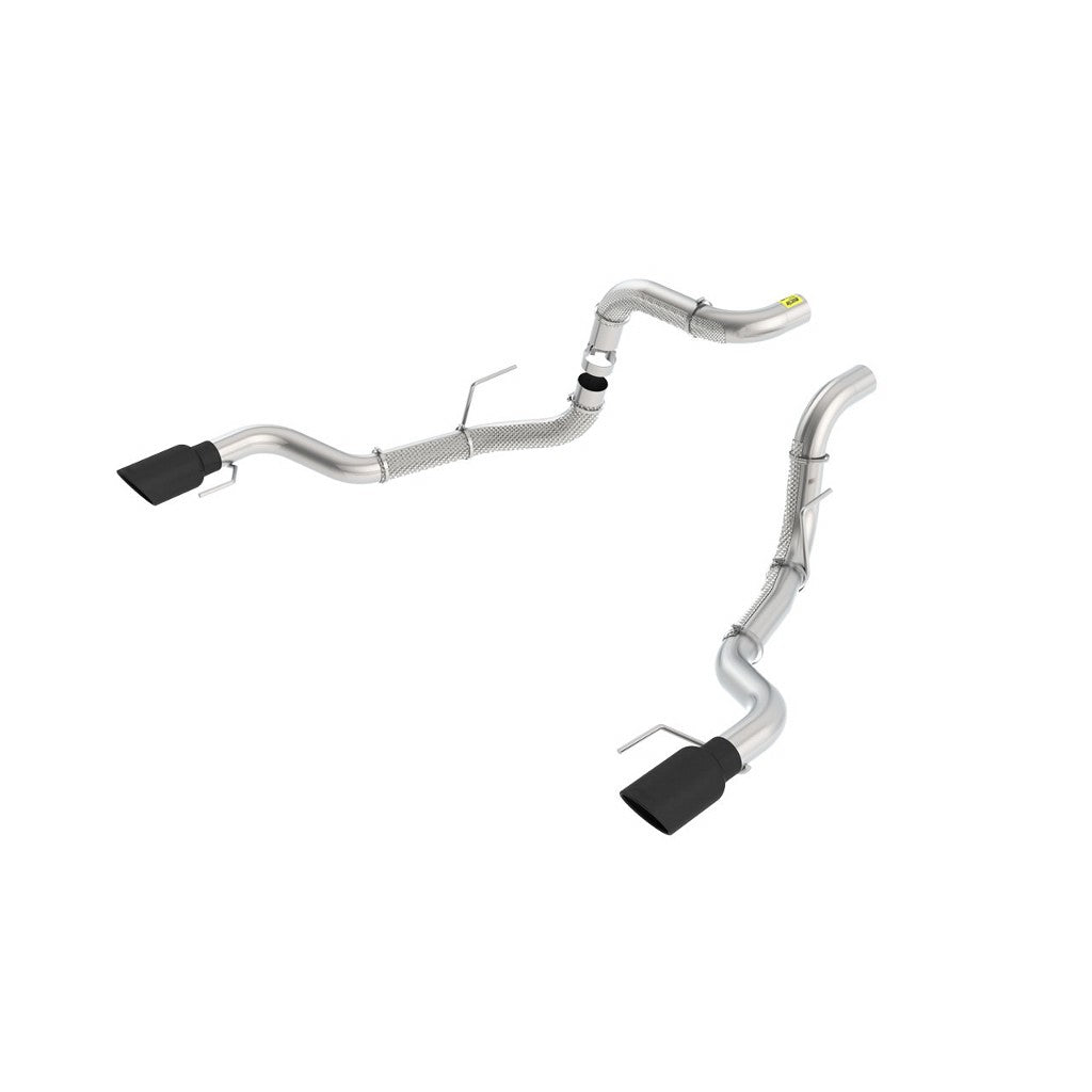 BORLA 60640BC Tailpipes with black tips 3" FORD F-150 TRUCKS Raptor 3.5L V6 Ecoboost AT Photo-0